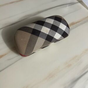 Burberry Black and Gold Sunglasses Case